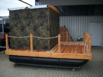 Easy-Katamaran 3,80m x 2,50m