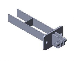 Schwimmsteg | Easy-Gelenkflanschplatten-Betonanker