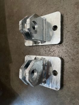 Schwimmsteg | Easy - Gelenkflanschplatten-Paar