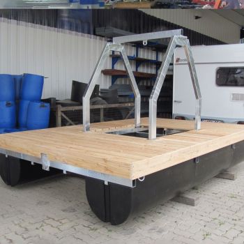 Arbeitsinsel - Katamaran 