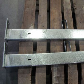 Schwimmsteg | Pontek- Set Schwimmkörperhalter mit Flanschplatten