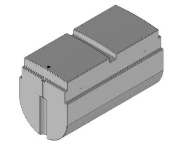 Schwimmkörper Typ 125 Pontek Big Mitte